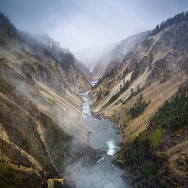 Canyon of the Yellowstone, Wyoming 2013